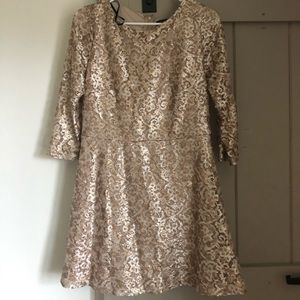 Rose gold sequin dress - Forever 21